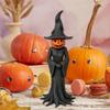 Pumpkin Witch Figurine Halloween Gift Creative for Bedroom Shelf Living Room