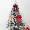 Xmas Pendant Stylish Durable Lightweight Christmas Tree Bows All Match Multi-use Bow-knot Decor Christmas Bow Home Decor