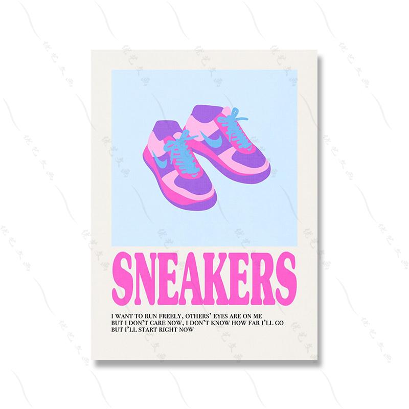 Fashion Color Poster Kpop Canvas Art Prints Painting Wall Picture For Living Boy Bedroom Room Modern Home Decoration Fans Gifts