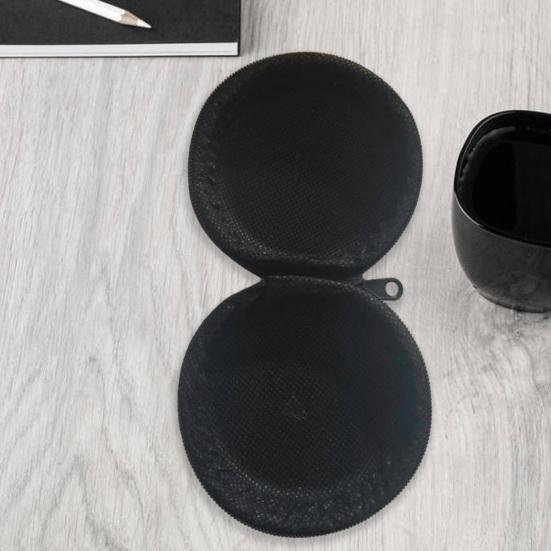 Портативный чехол для хранения наушников на молнии, чехол для наушников-вкладышей с коробкой для хранения, чехол для гарнитуры