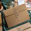 5 Sheets/pack Retro Kraft Paper Envelopes Stationery Paper Postcards Storage Bag Paper Envelopes