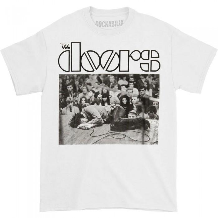 The Doors Unisex Adult Jim On Floor Cotton T-Shirt