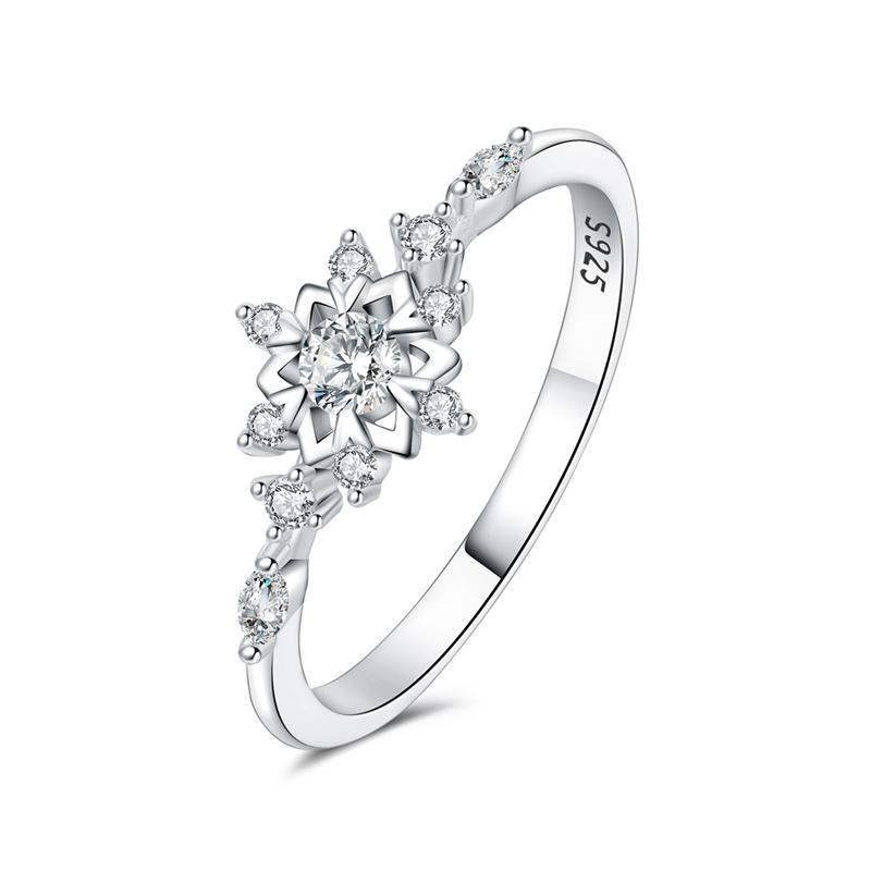 New copper Rings Red Pink Blue Stone Rings Simple Stackable Women Authentic Rings Ideal For Wedding Party Jewellery Gift