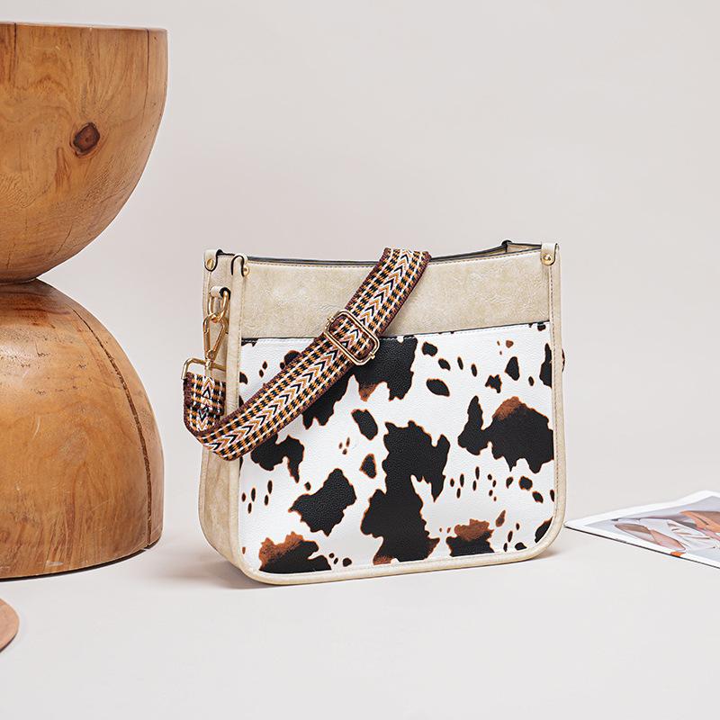 Самая продаваемая женская сумка-леопард - Модная и универсальная сумка через плечо и на плечо большого размера с множеством отделений