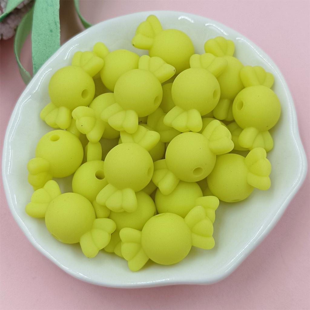 Новые браслеты для изготовления ювелирных изделий, конфетные бусины, 20 шт., свободные резиновые бусины, 21*11 мм, ожерелье, сделай сам