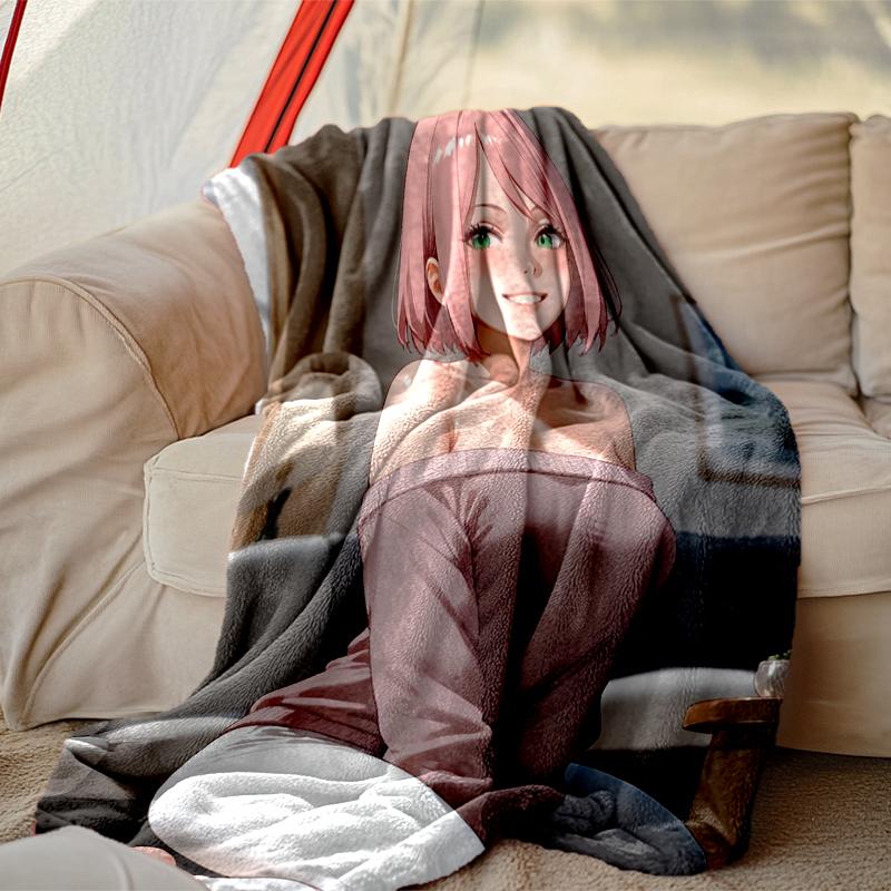 [naruto Blanket] Creative Blanket for Women Men Family Friend on Birthday Mothers Fathers Day Valentines Day