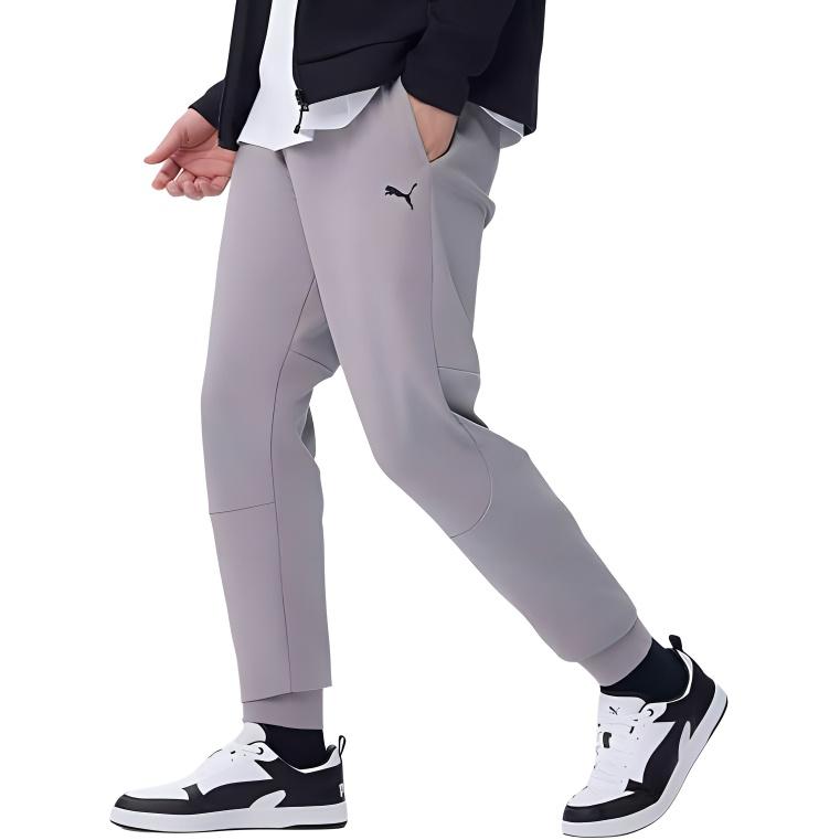 Puma SS25 Трикотажные спортивные штаны Мужские Серые 678381-14