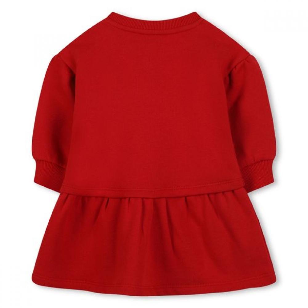 Kenzo Kids Детское платье 25fw Красное