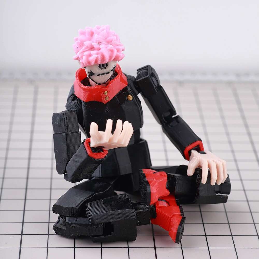 9L3D Печатный Счастливый Макет 13 Jujutsu Kaisen Рёмен Сукуна Аниме Многосуставные Игрушки-трансформеры Фигурки Манекен Модель