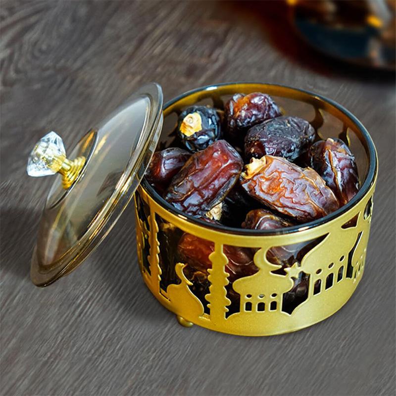 Подносы Ramadan Mubarak Декор Ramadan 2026 Eid Mubarak Акриловые тарелочки для закусок Украшения Ислам Мусульманский Фестиваль Вечеринка DIY Декор
