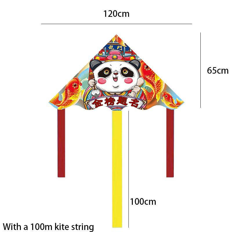 Exquisite Machine-made Panda Kites In Different Sizes Suitable For Various Occasions