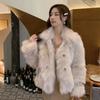 Imitation Fox Fur Coat Winter New Temperament Celebrity Thickened Plush Coat