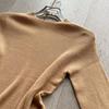 High Neck Multi-Color Slim Fit Seamless Sweater - 100% Machine Washable Wool