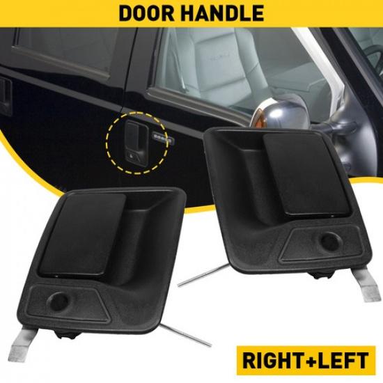 Exterior Door Handle Set LH RH for Ford F250 F350 Super Duty F450 F550 1999-2016