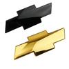 cxjva7 NEW 1999-02 Silverado 2000-06 Tahoe Suburban Front Grill emblem Bowtie Gold Black 240*85mm 12335633 1053