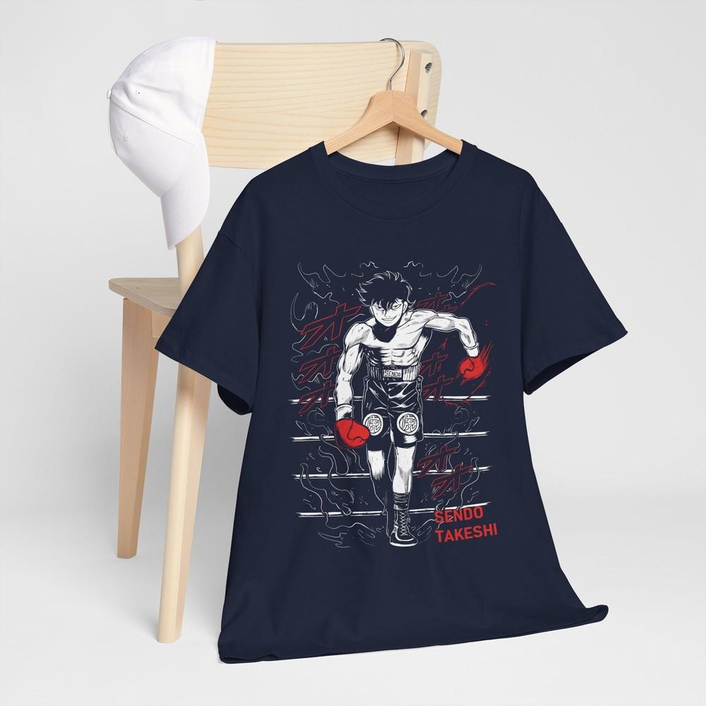 Футболка Hajime No Ippo Боксерский зал Камогава Иппо Макуноучи Футболка KBG Все размеры