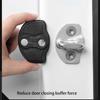 Car Door Latch Protective Cover 4X Door Lock Buckle Cover Silent Shock Pads Vehicle Ventilation Doors Locks Guard Stopper For