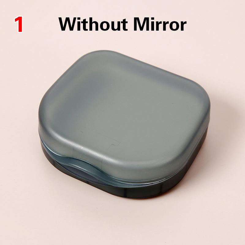 Портативный контейнер для хранения зубных протезов для пожилых людей, контейнер для невидимых брекетов и ортодонтических ретейнеров, пылезащитный контейнер с крышкой для искусственных зубов