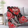 Happy 24Th Birthday Home Custom Blankets Soft Comfortable Lightweight Multipurpose Blanket For Picnics Sofas Offices Beds Living Rooms Perfect Gift