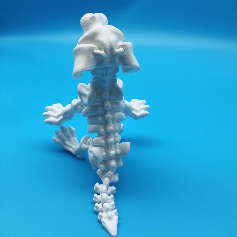3D-печатные статуэтки таксы-скелета, костяные украшения для такс, статуэтки собак-скелетов и подвижные щенки