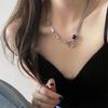 Круглая полая цепочка на шею женская нишевый дизайн высокая чувственность цепочка на ключицы сладкая крутая девушки простая цепочка на шею модная