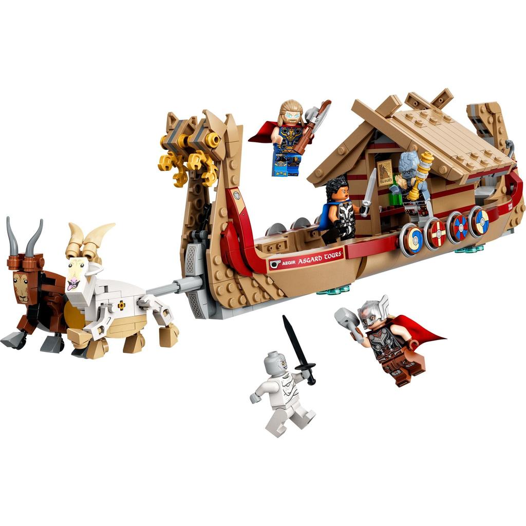 LEGO Super Heroes Thor's Viking Ship 76208 Toy Block Present Sentai Hero Superhero American Comics Boat Boys Ages 8 and Up