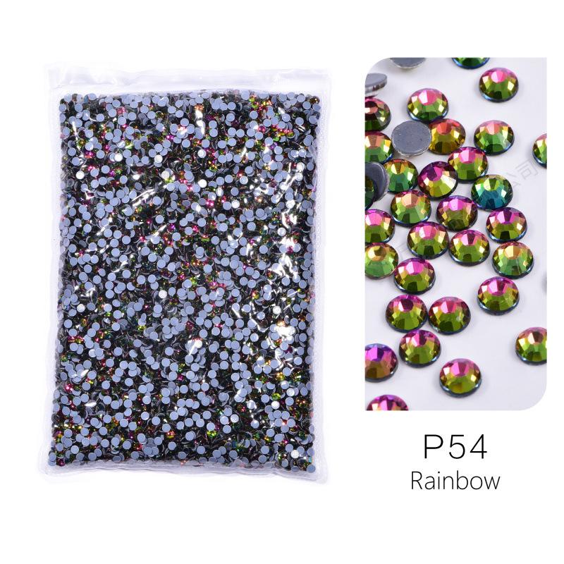 Крупная упаковка Единообразная имитация стекла Австрийский горячий бриллиант, Дно с термоклеем Сделай сам Одежда Обувь и Головные уборы Ювелирные изделия Стразы