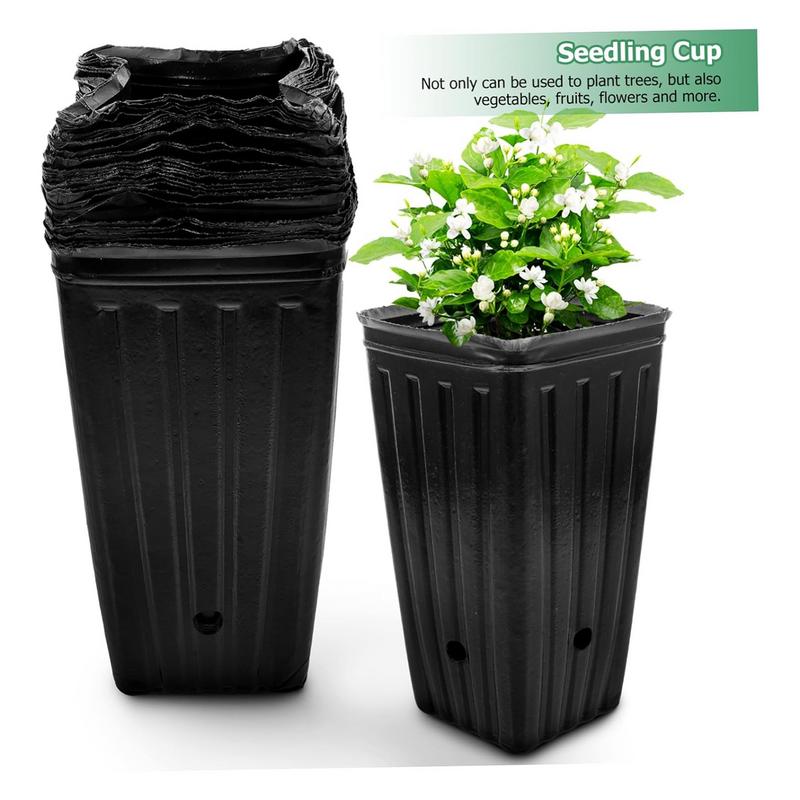 10 шт. стаканчики для рассады, садовые лотки для посадки семян, для садовых цитрусовых саженцев и цветочные горшки для посадки