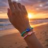 Cute Bohemian Ocean Bracelet Sea Series Beach Bangle Polka Dot Bead Bracelet  Girls Couple Gift