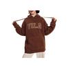 Fila Толстовка с капюшоном и принтом букв, унисекс, цвет хаки F11U339203F-DK