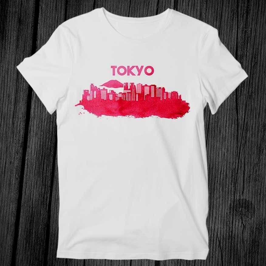Tokyo City Japan T Shirt Unisex Adult Mens Womens Gift Cool Music Fashion Top Vintage Retro Tee G374
