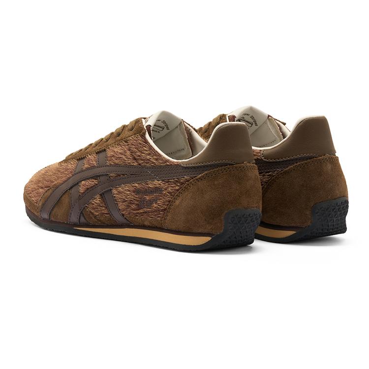 ONITSUKA TIGER Runspark Classic Retro Прочные Низкие Повседневные Кроссовки Унисекс Коричневый 1183C536-200