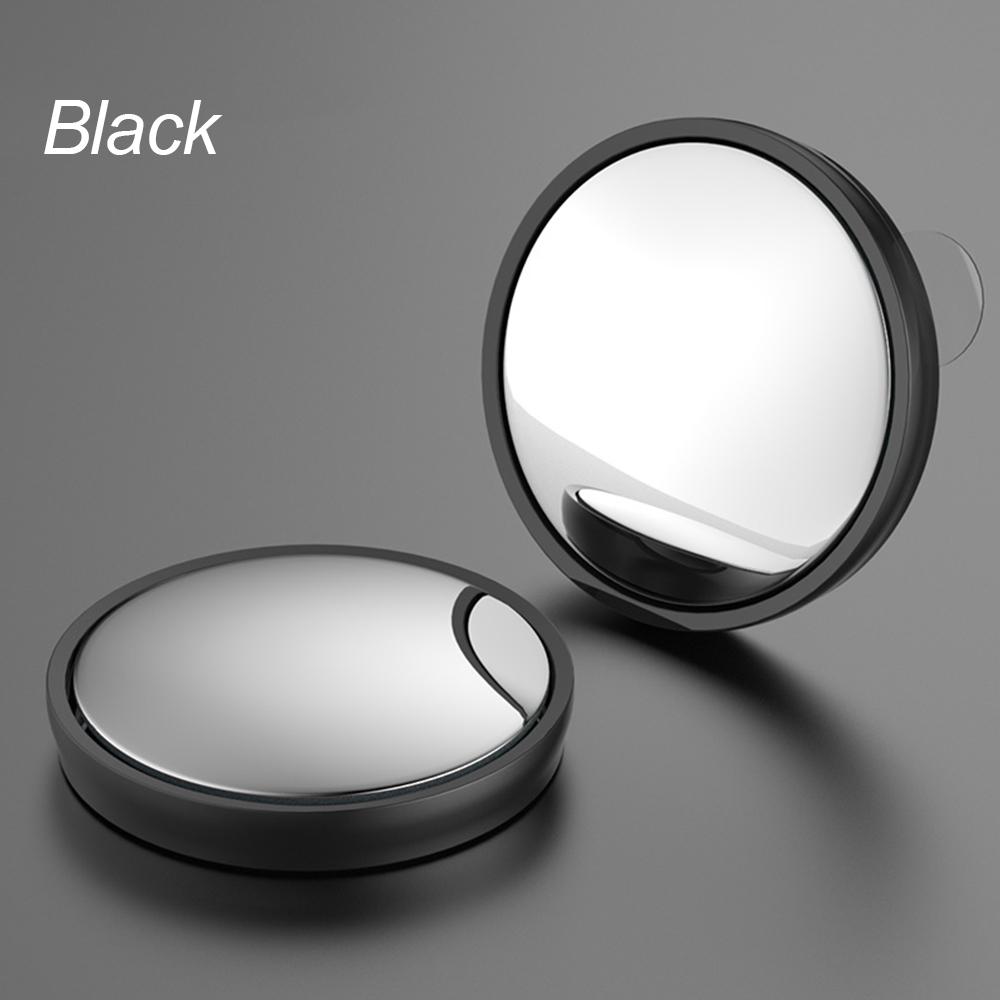 2 Pcs Car Blind Spot Mirror Suction Cup Rear View Mirror Automobiles Full Vision 360 Wide Anger Parking Assitant Convex Mirror