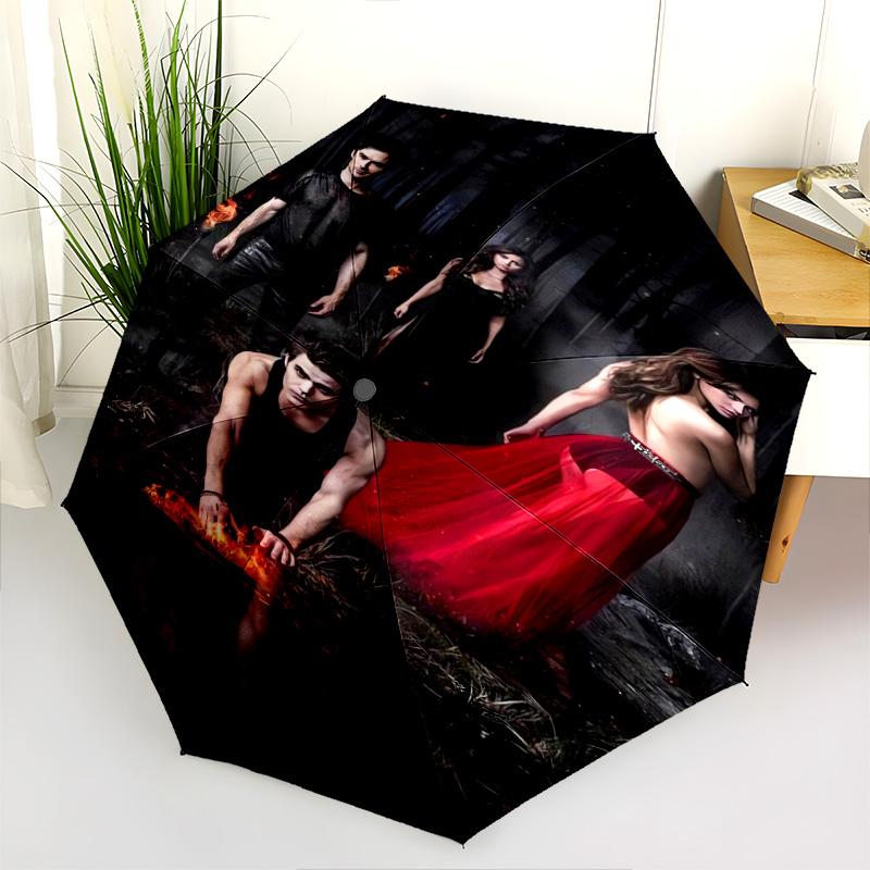 Forest Mystique Folding umbrella 8 paraphenoid bones durable Sun umbrella Sun umbrella light