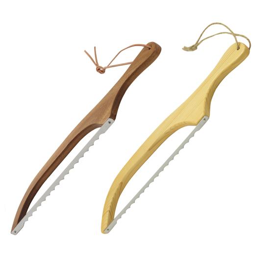 Хлеборезка с зубчатым лезвием из нержавеющей стали, деревянной ручкой, лучковая пила для хлеба, домашнего хлеба на закваске, рогалики, пищевая скрипичная лучковая пила для хлеба