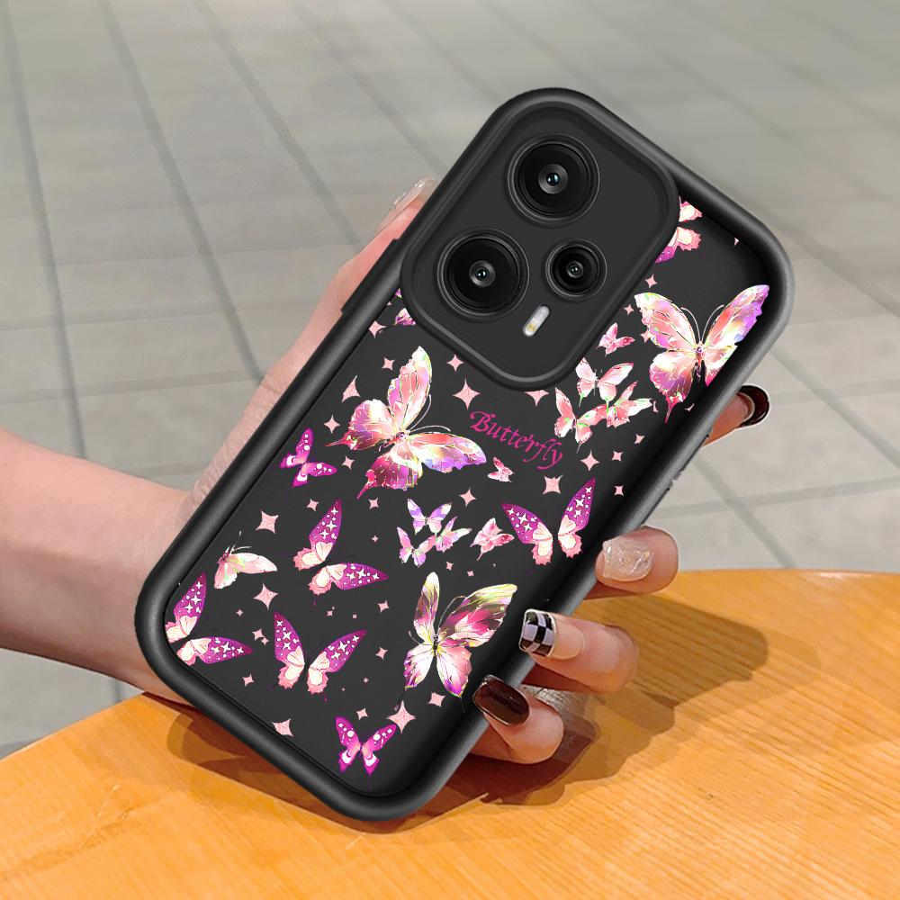 Мягкий силиконовый квадратный чехол с рисунком лестницы для телефона, полное покрытие, противоударный защитный резиновый чехол для камеры для Xiaomi Redmi