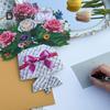 3D Pop Up Цветочный букет Карточка Бумажная ваза для цветов Поздравительные открытки на День матери Поздравления Выпускной Юбилей День рождения