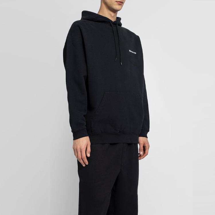 Balenciaga Худи-пуловер с корпоративным логотипом 570811TJV851070