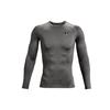 Under Armour Running Training Fitness Shirt Men Tops Gray 1361524-090