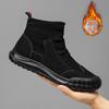 Men's Shoes Winter 2025 New Waterproof, Non-slip and Wear-resistant Tooling Shoes Trendy Versatile Shoes Men's Casual Cotton Shoes