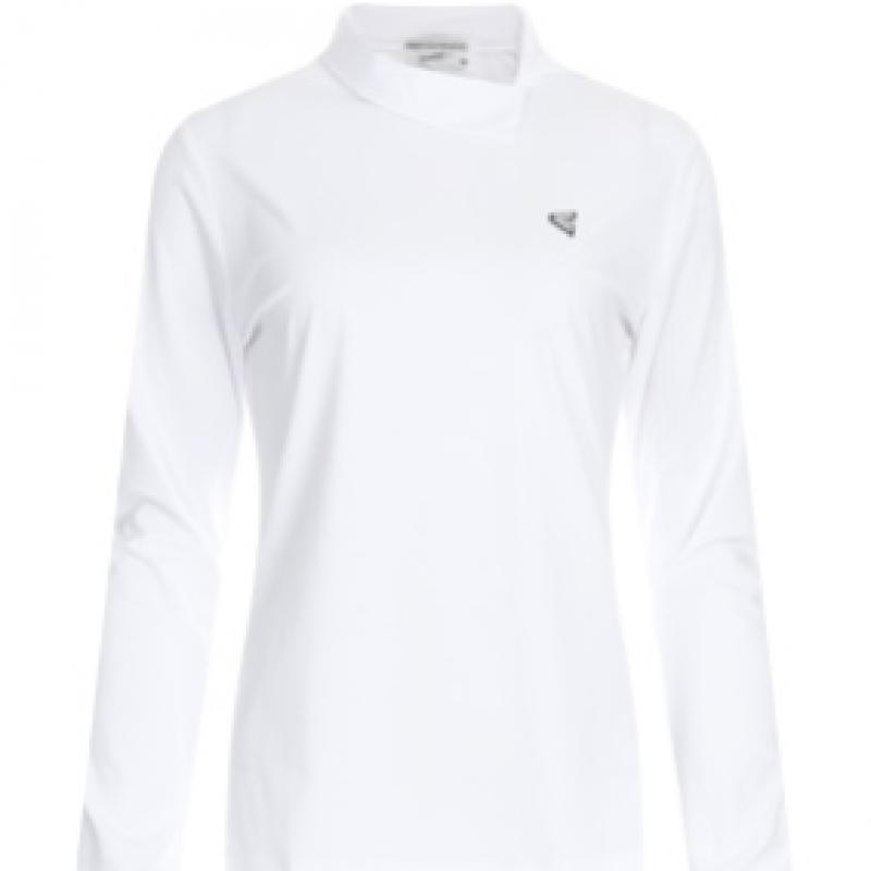 Shop Women Half Neck Golf Wear Long Sleeve Tee Black Lb Wsh 227