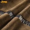 Jeep Мужская ретро-куртка на осень/зиму, плотная, повседневная