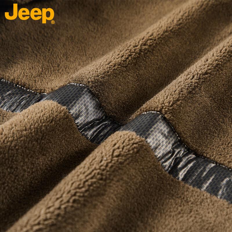 Jeep Мужская ретро-куртка на осень/зиму, плотная, повседневная