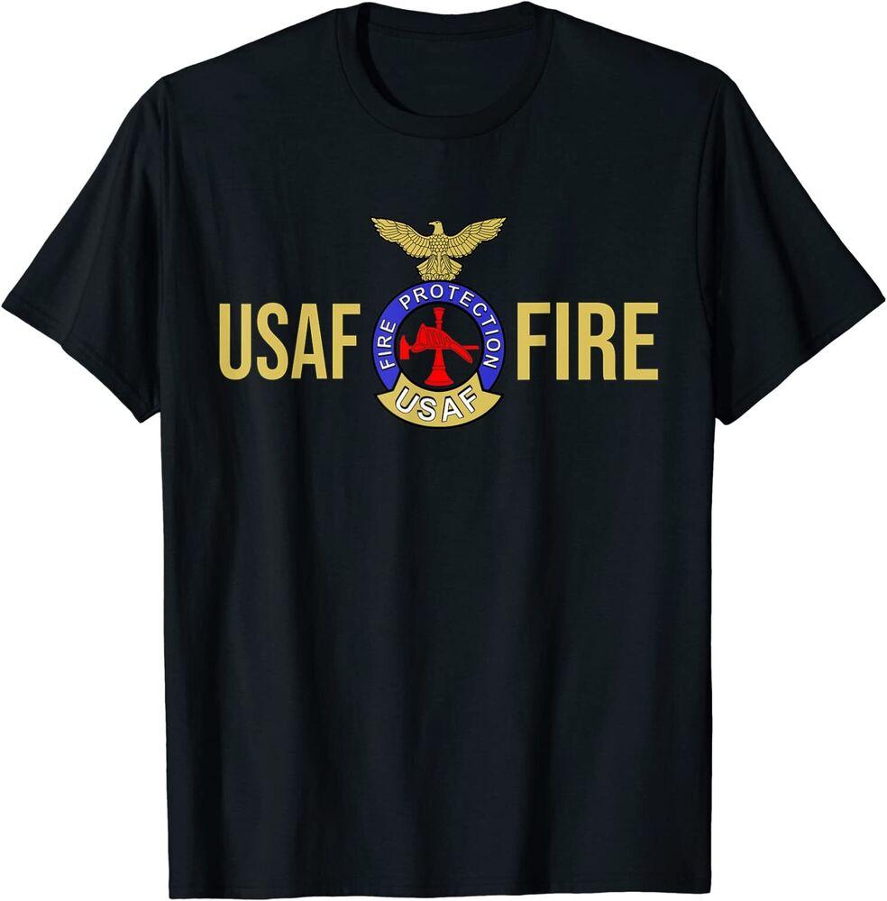 Футболка унисекс ВВС США USAF Fire Protection Hazmat