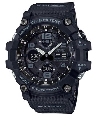 Мужские часы G-SHOCK из нержавеющей стали, водонепроницаемость 200 м, аналоговые, ударопрочные, кварцевые, GWG-100-1A