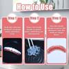 Upper & Lower Dentures Full Mouth Dentures Full Denture Set  social‑event use