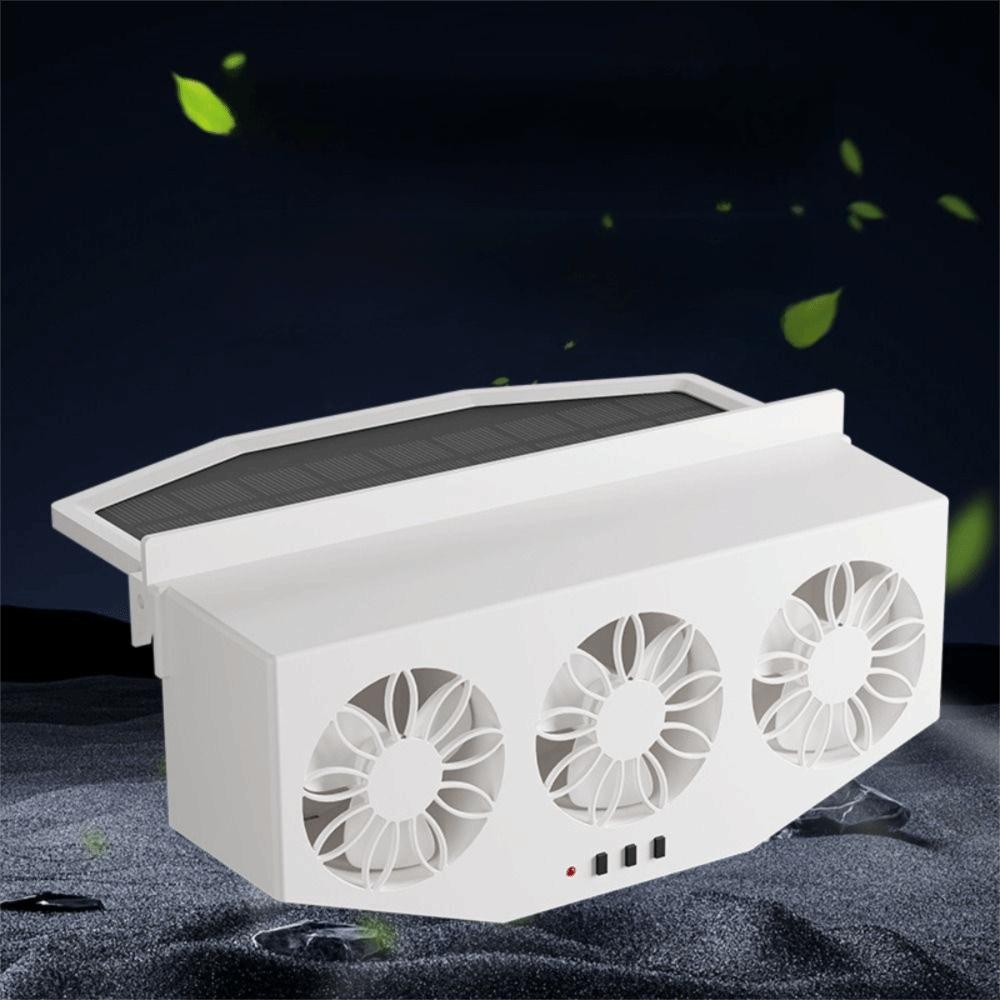 Low Energy Consumption Solar Powered Car Ventilator Solar Powered Auto Air Vent Reduce Stuffiness