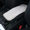 Interior Accessories Seat Supports Leather Cushion Case Car SUV Armrest Cover  Arm Rest  Pad  Console Box Mat