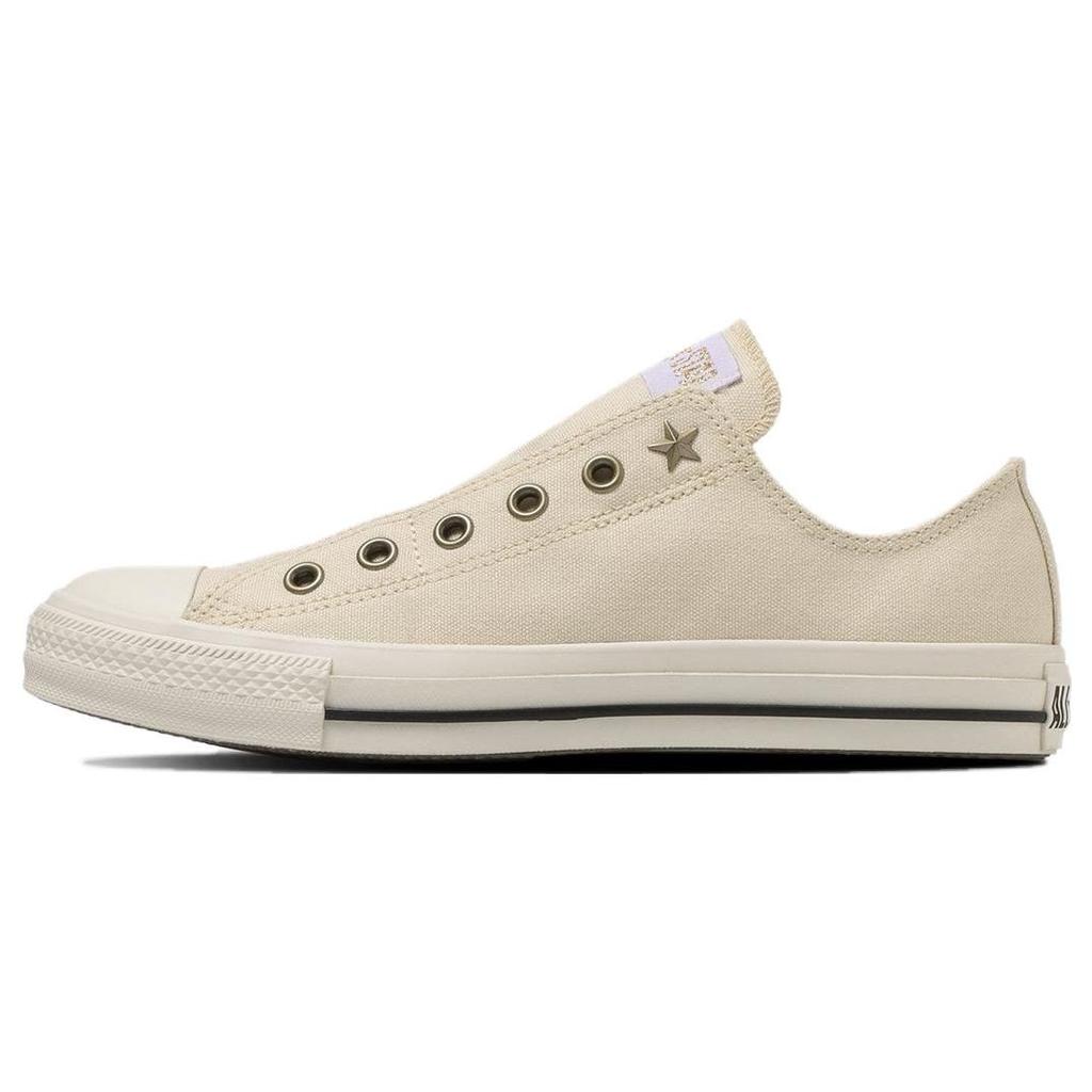 Converse All Star Casual Lightweight Comfortable Non-Slip Durable Low-Top Skate Shoes Unisex Sneakers Beige 31311172