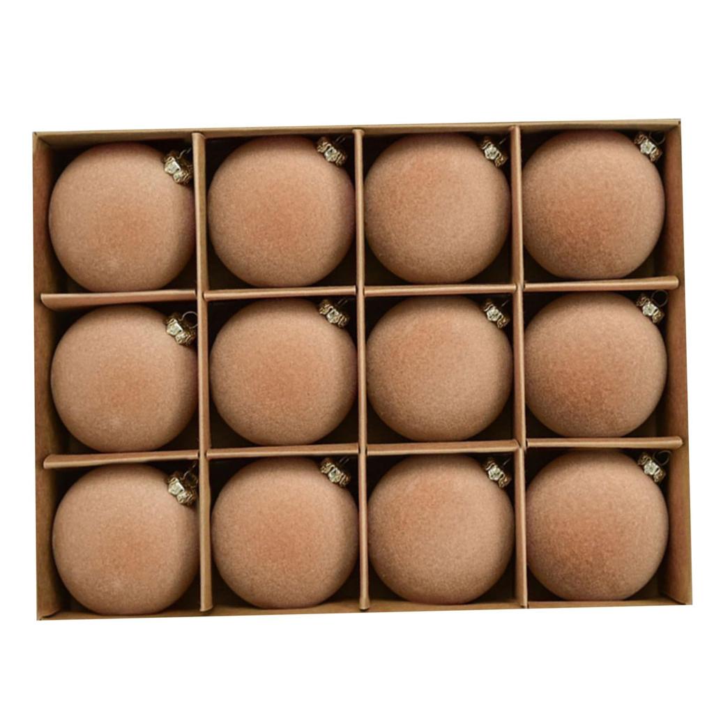 Felt Christmas Ornaments Set 2025 New Arrival Soft Balls Decorations for Christmas Tree Holiday Party Supplies